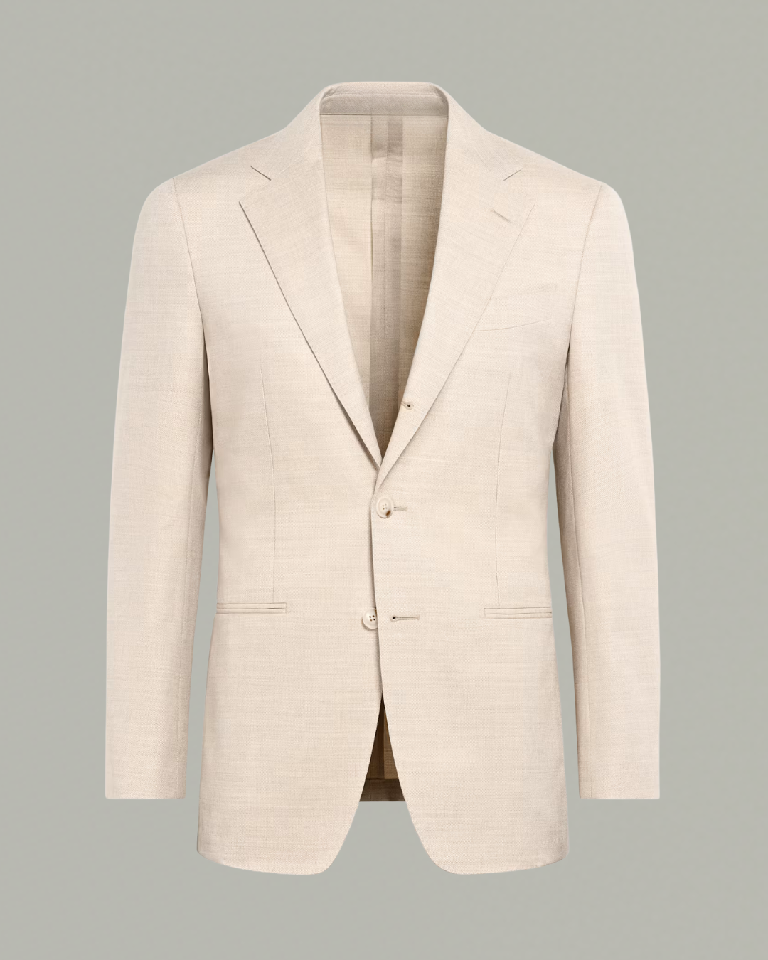 tailor-made suit beige