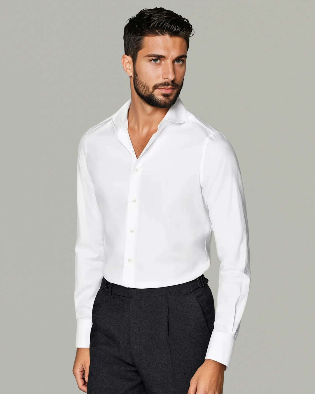 tailor-made shirt white