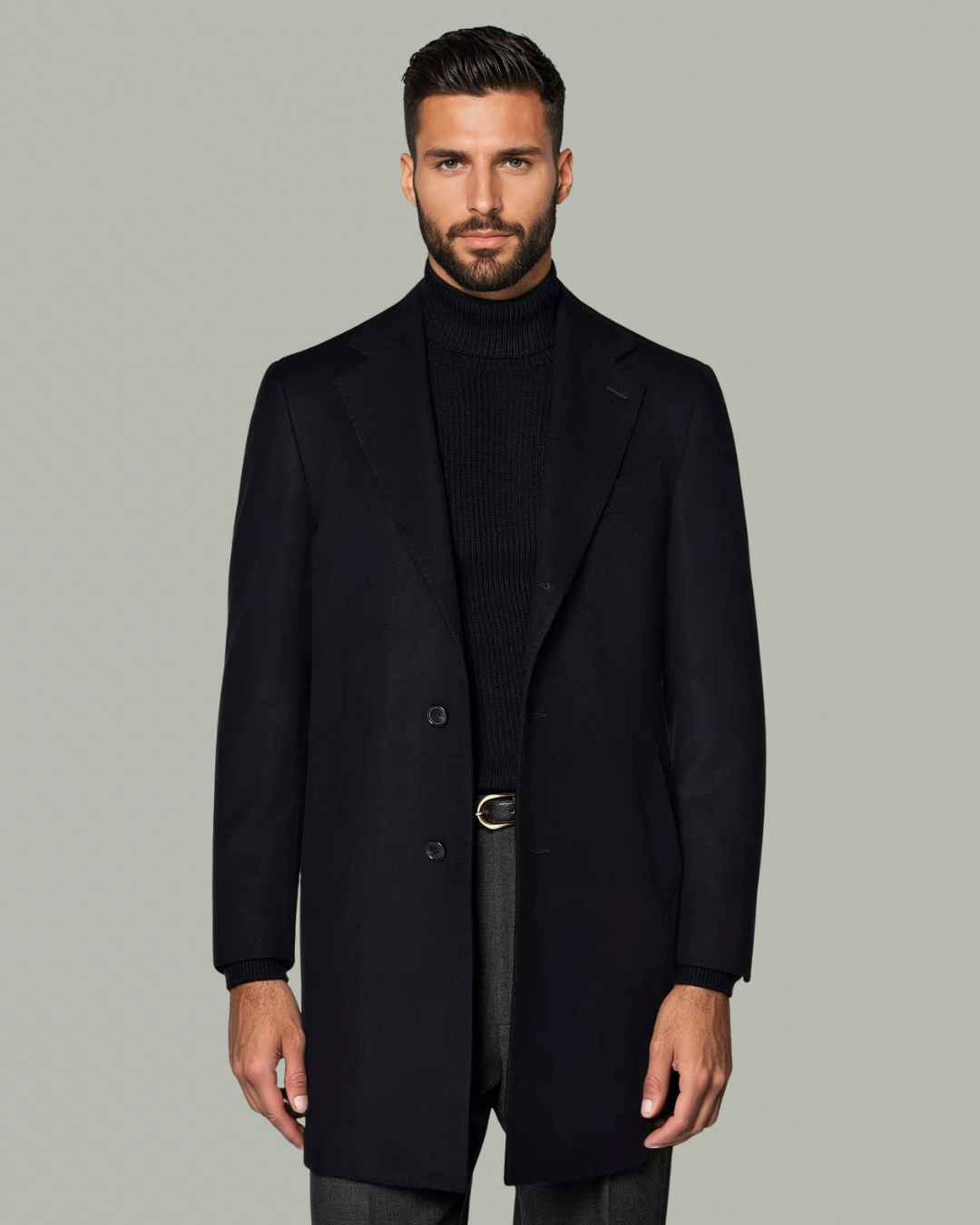 tailor-made coat navy