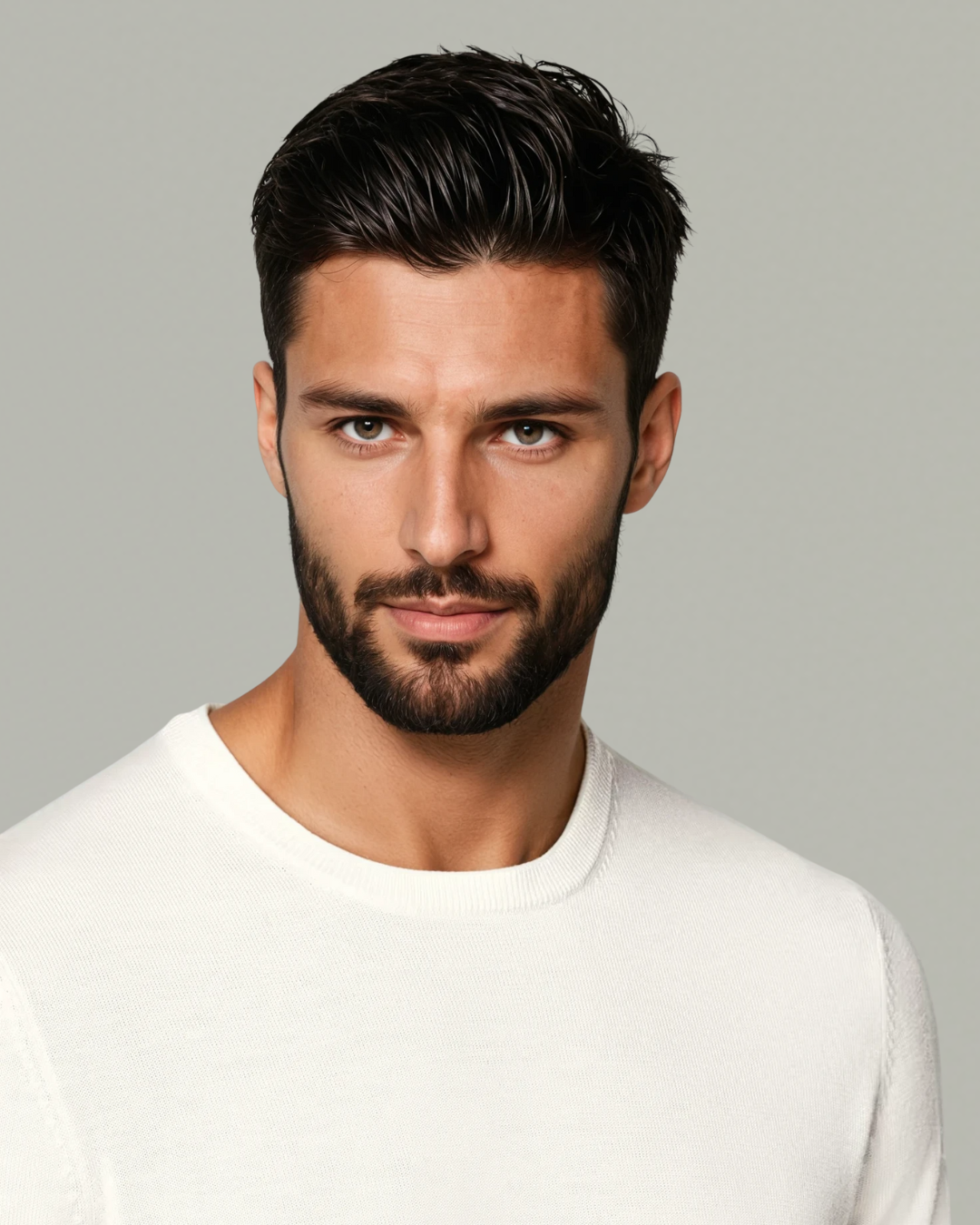 tailor-made sweater white