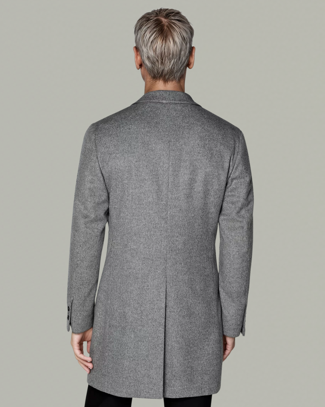 tailor-made coat grey