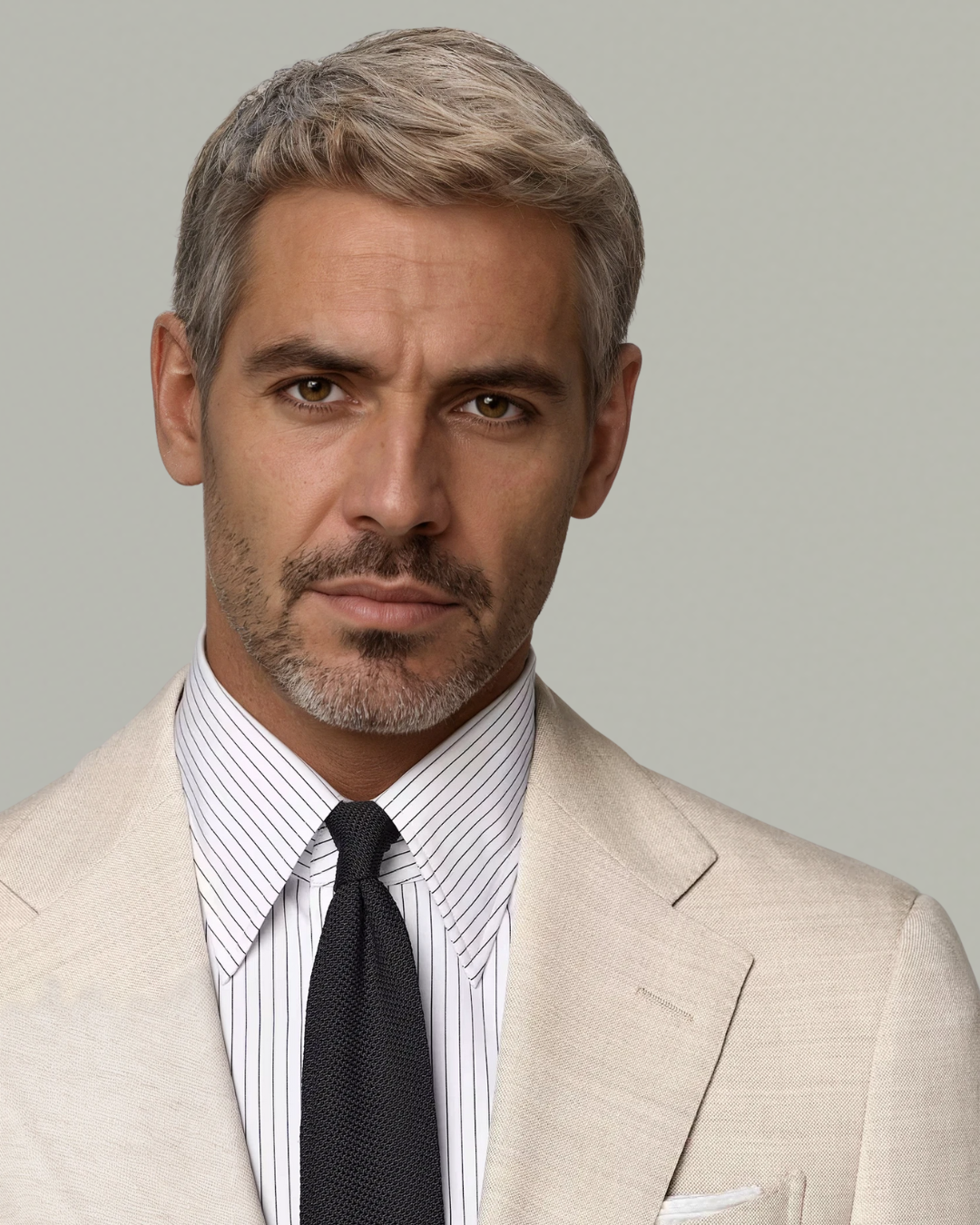 tailor-made suit beige