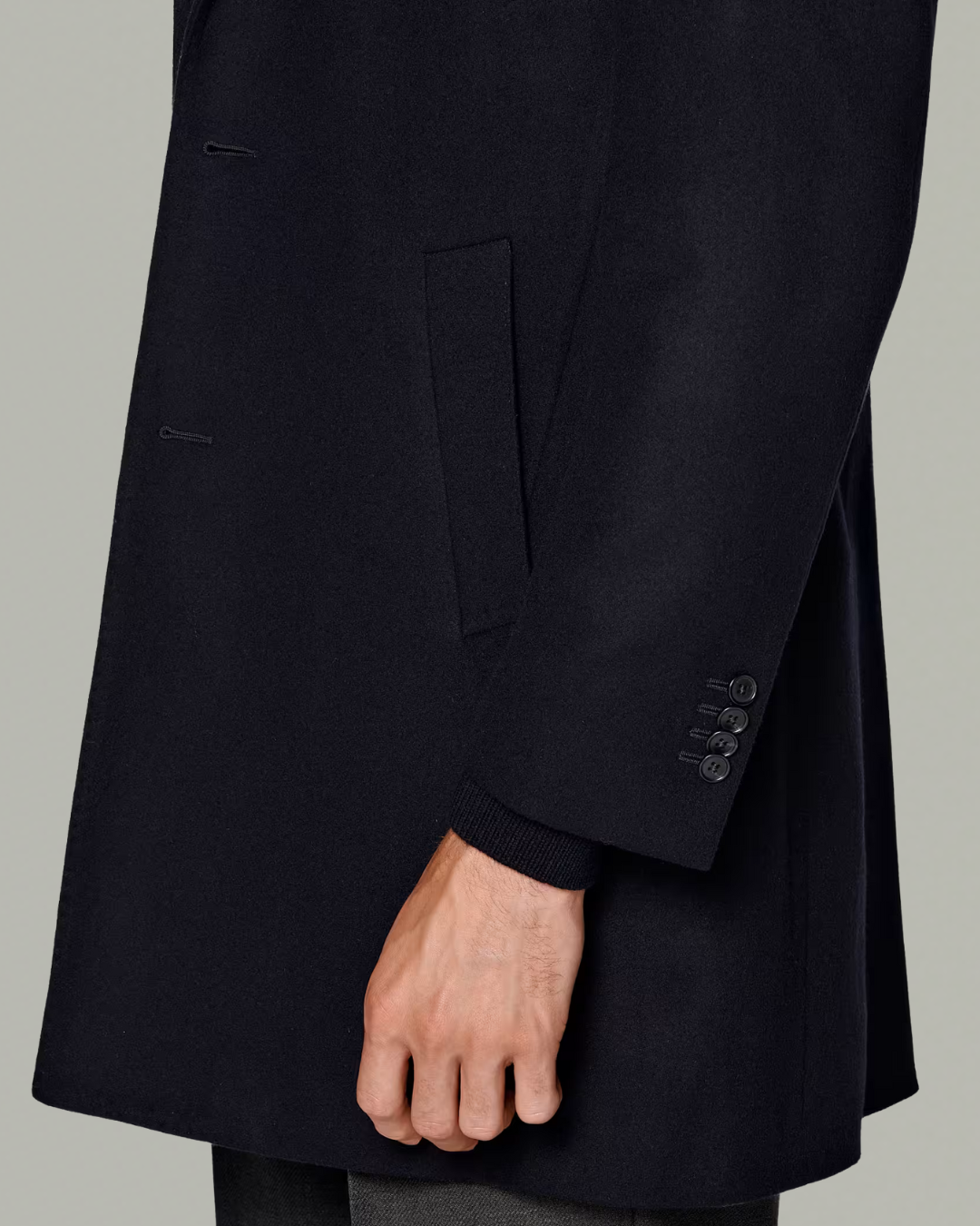 tailor-made coat navy