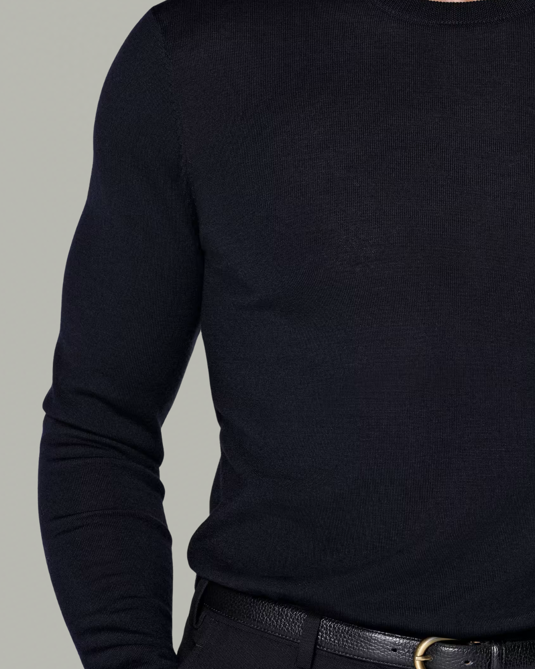 tailor-made sweater navy