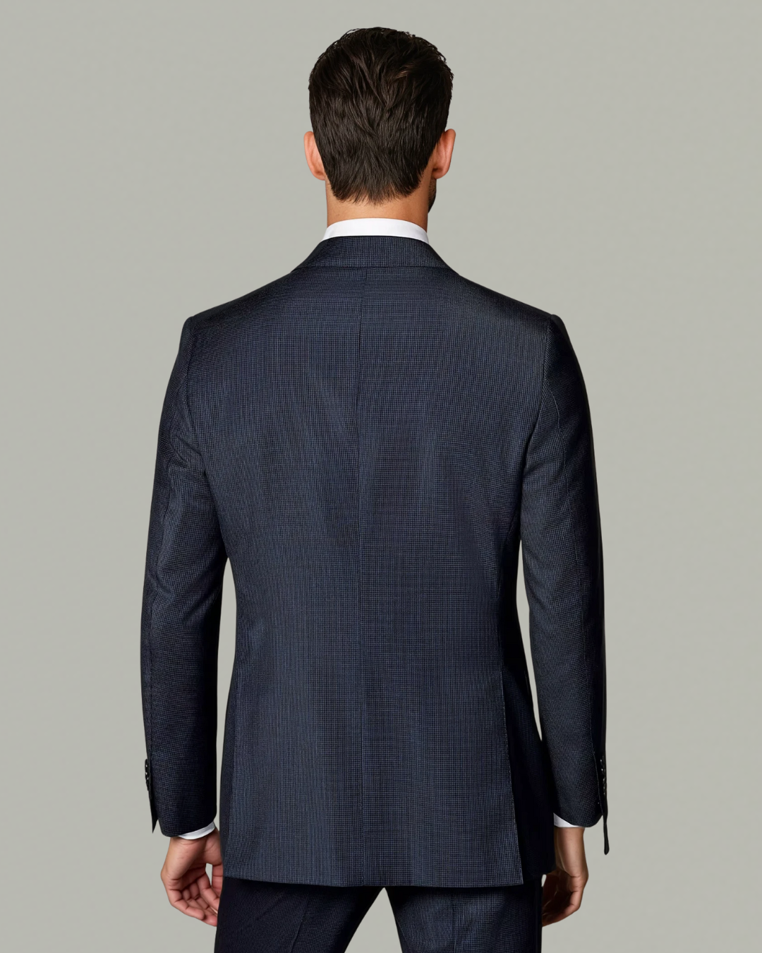tailor-made suit navy