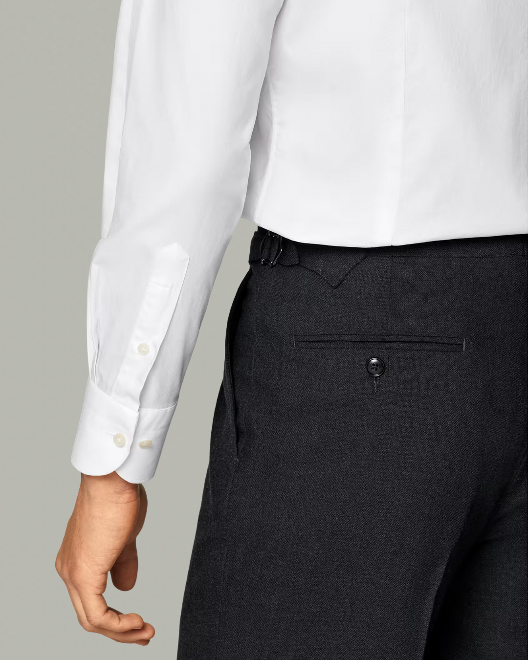 tailor-made shirt white