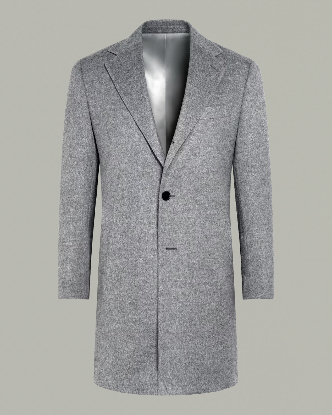 tailor-made coat grey