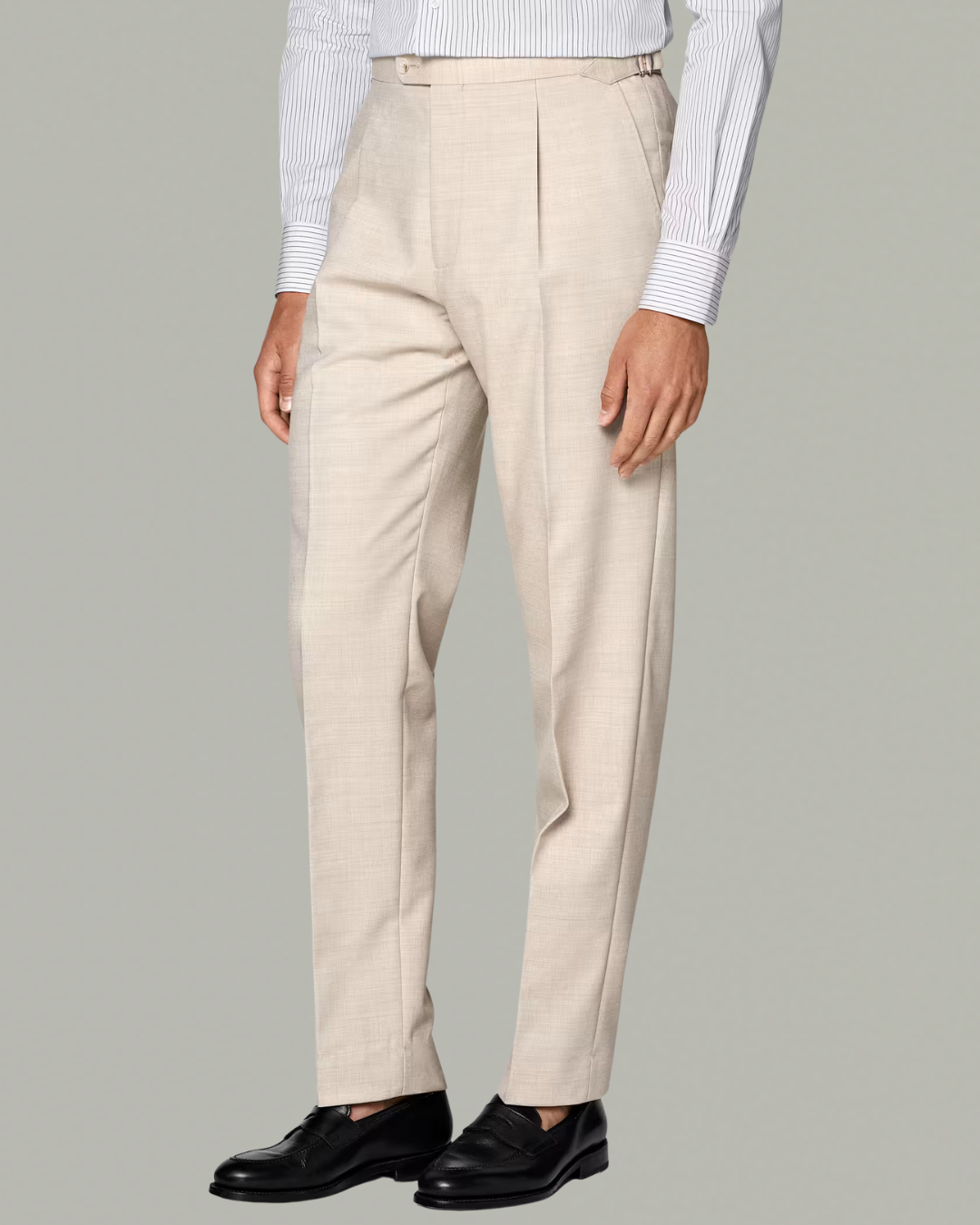 tailor-made suit beige