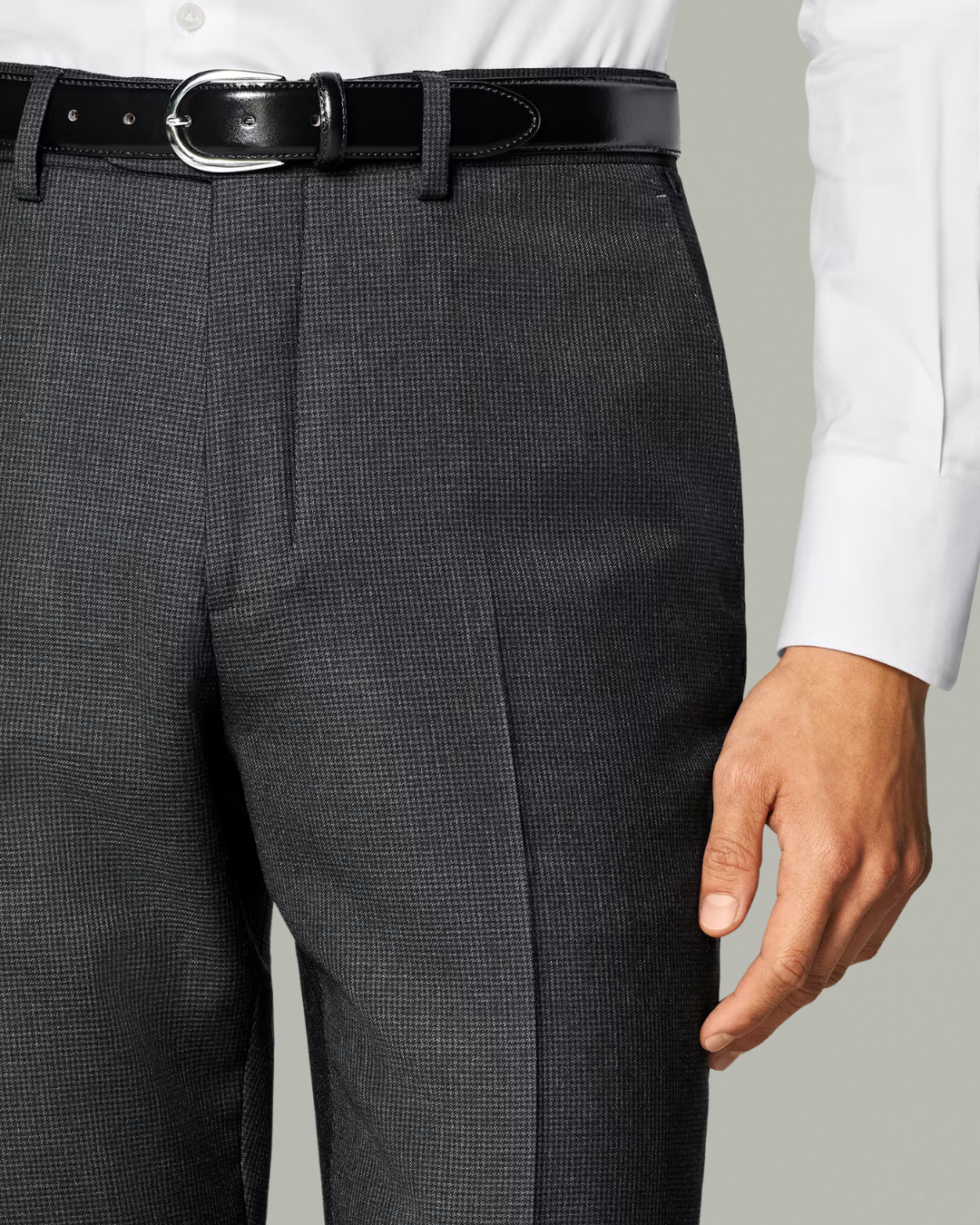 tailor-made suit grey