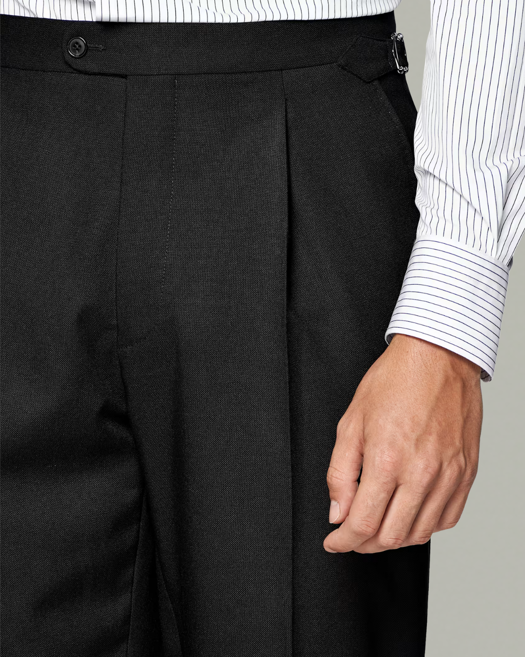 tailor-made suit black